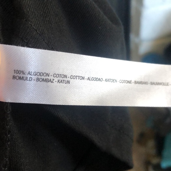 Men’s Denim & Flower black T-shirt. NWT Size L - Picture 4 of 5